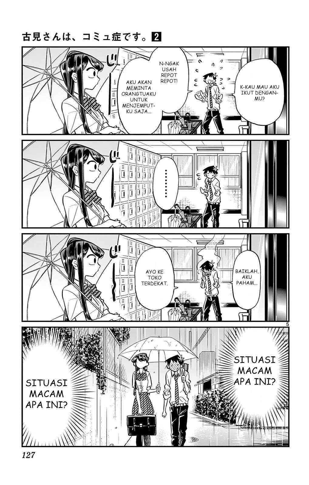 Komi-san wa Komyushou Desu Chapter 30 - halaman 5