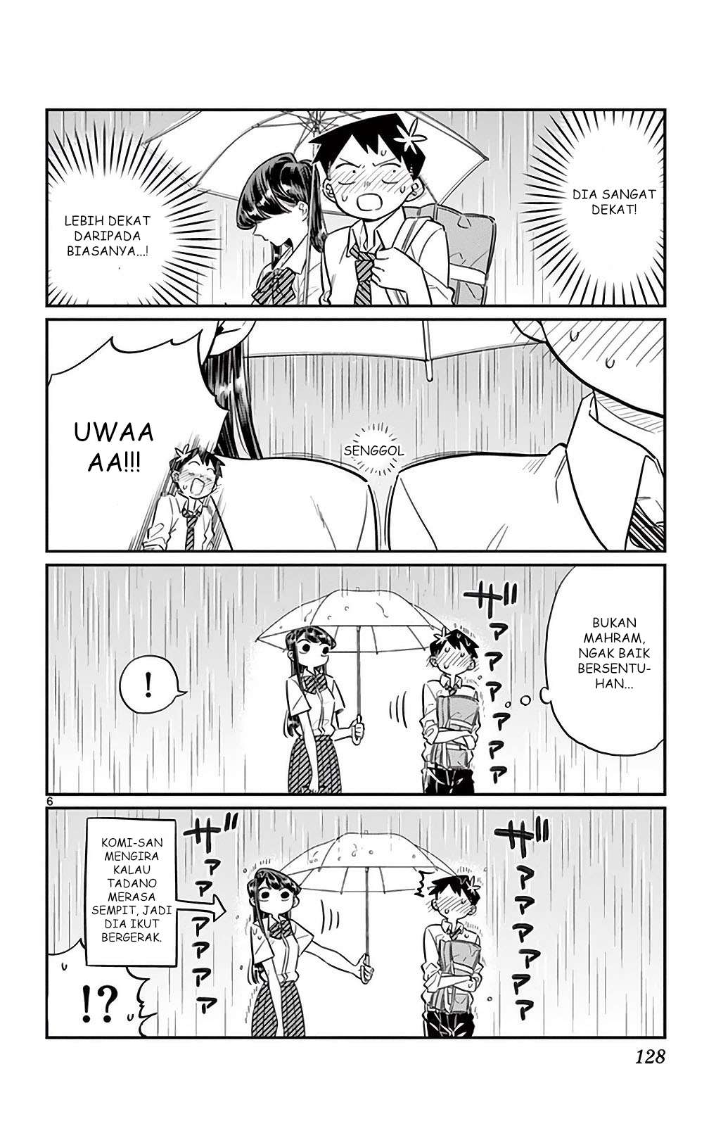 Komi-san wa Komyushou Desu Chapter 30 - halaman 6