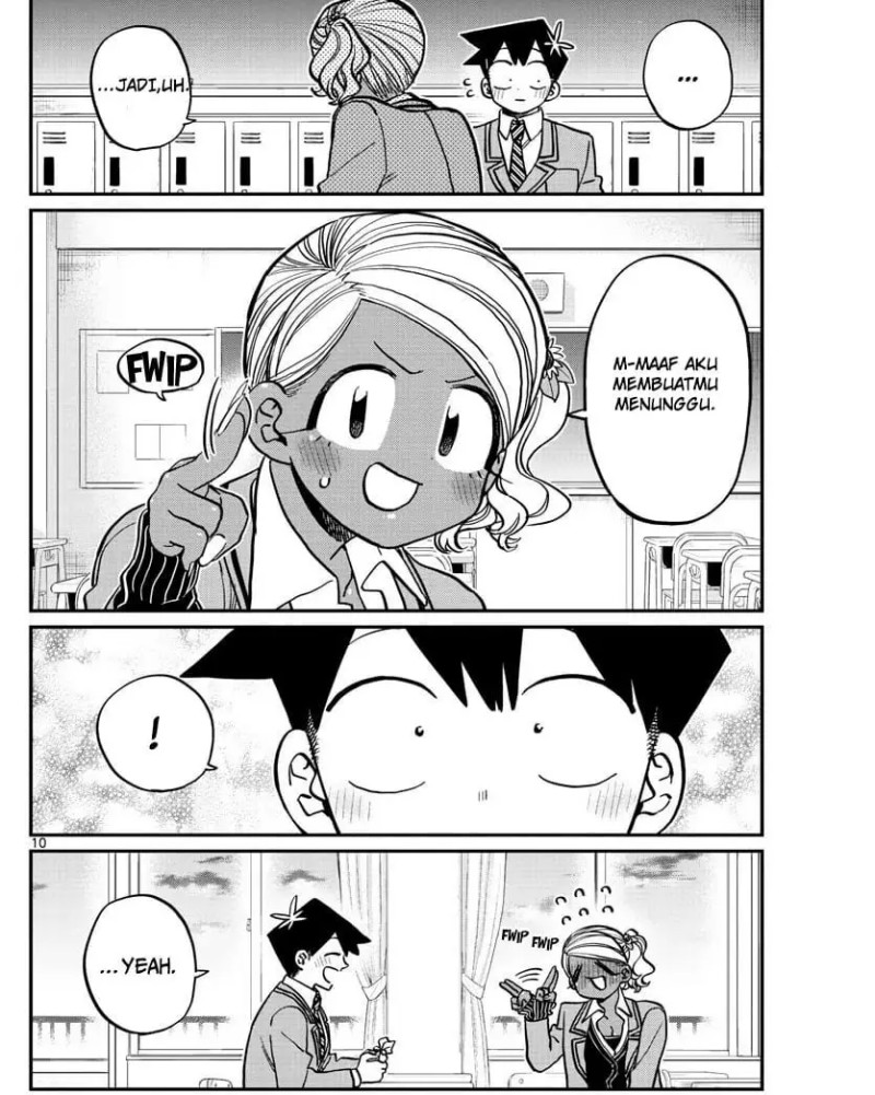 Komi-san wa Komyushou Desu Chapter 300 - halaman 10