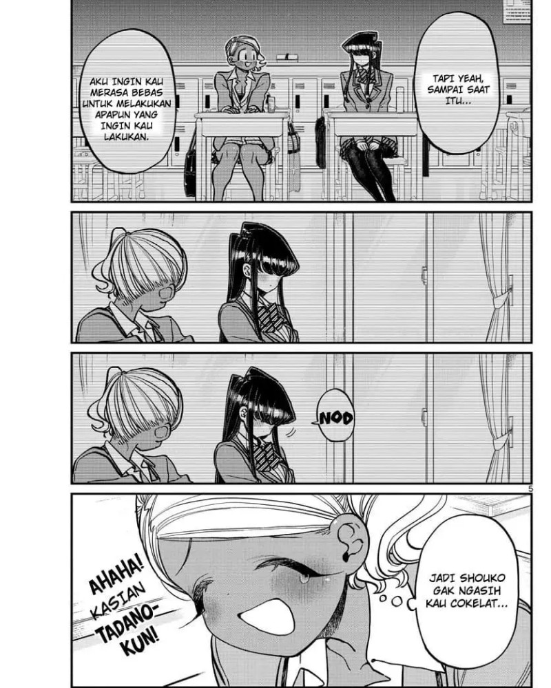 Komi-san wa Komyushou Desu Chapter 300 - halaman 5