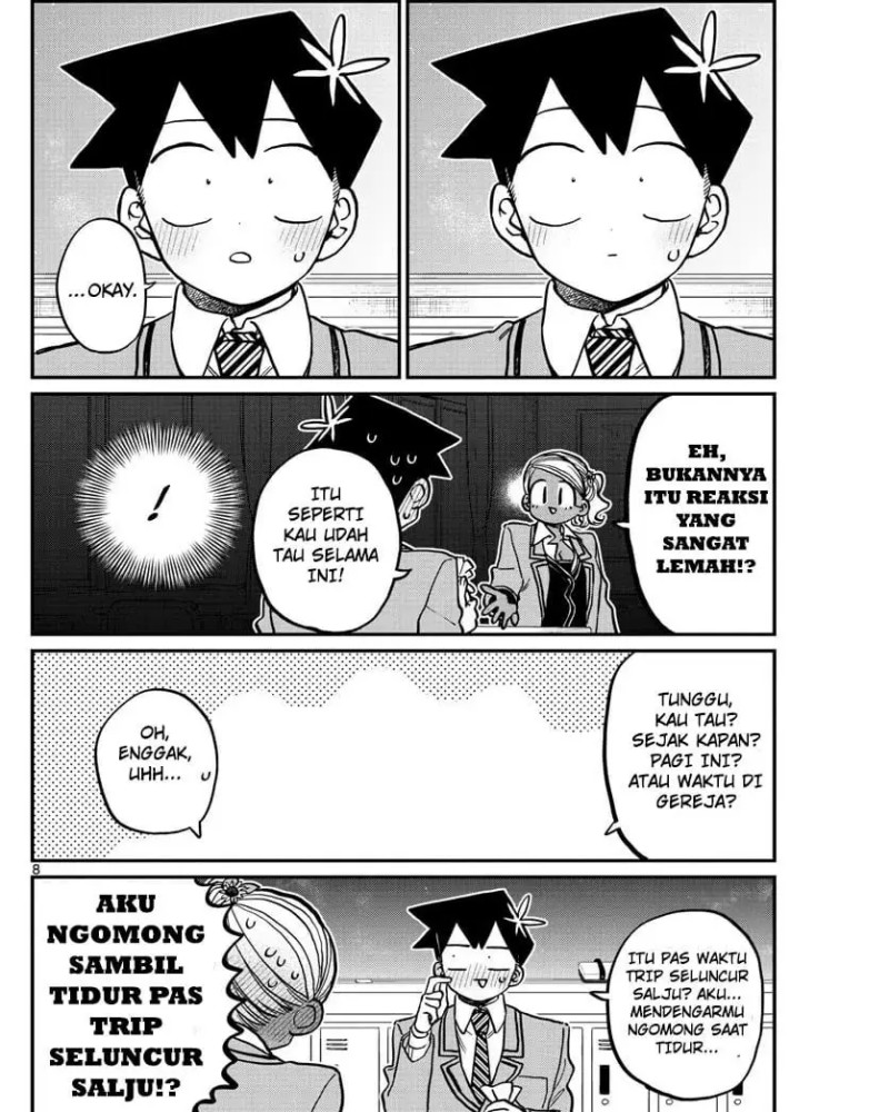 Komi-san wa Komyushou Desu Chapter 300 - halaman 8