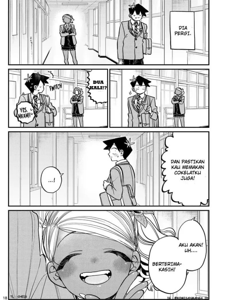 Komi-san wa Komyushou Desu Chapter 301 - halaman 18