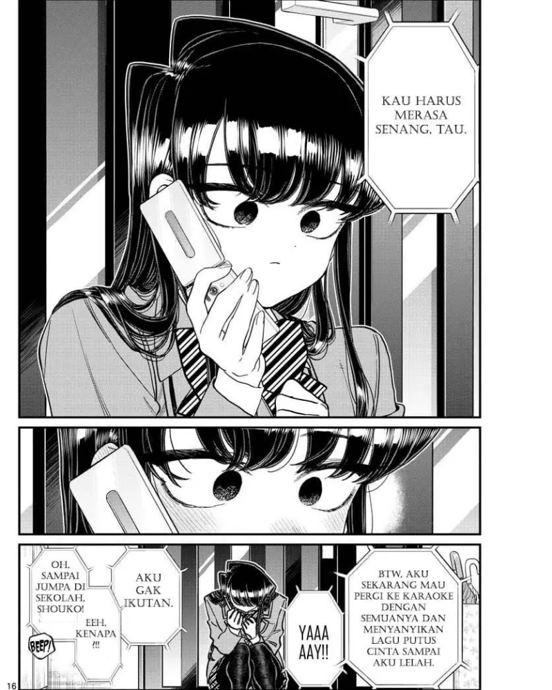 Komi-san wa Komyushou Desu Chapter 303 - halaman 15