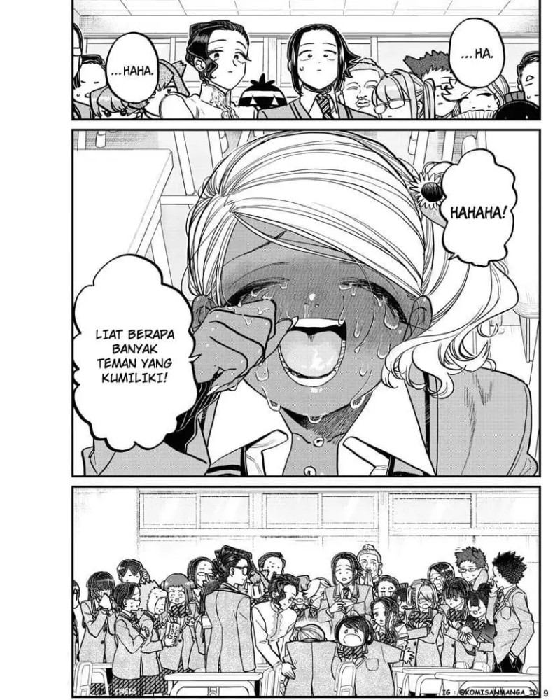 Komi-san wa Komyushou Desu Chapter 303 - halaman 9