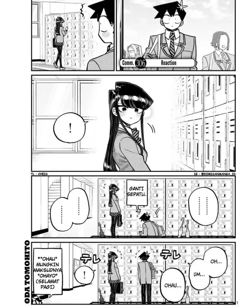 Komi-san wa Komyushou Desu Chapter 306 - halaman 1