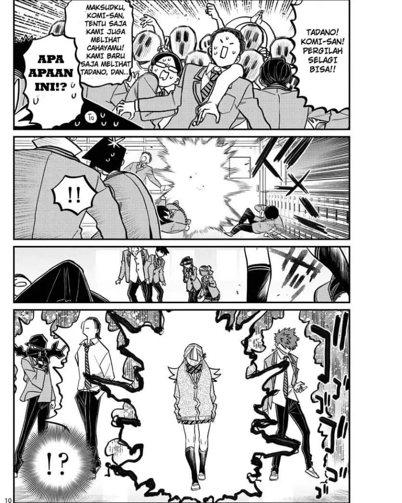 Komi-san wa Komyushou Desu Chapter 306 - halaman 10