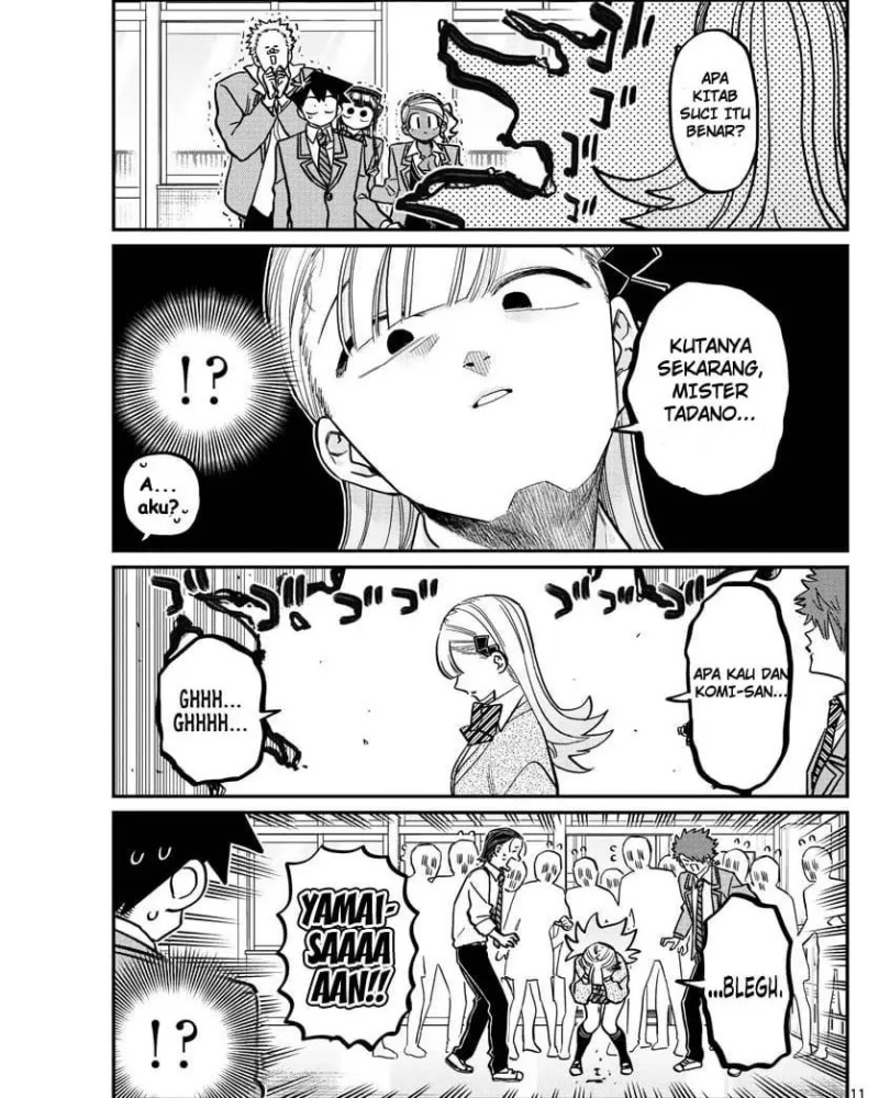 Komi-san wa Komyushou Desu Chapter 306 - halaman 11