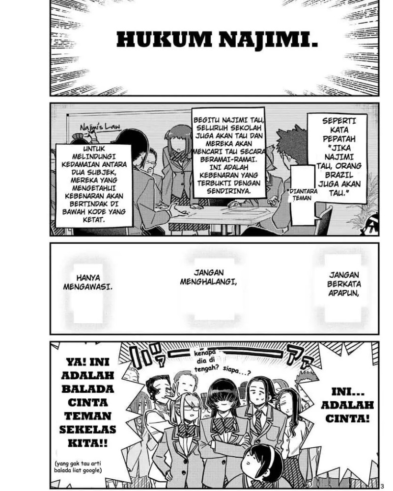 Komi-san wa Komyushou Desu Chapter 306 - halaman 3