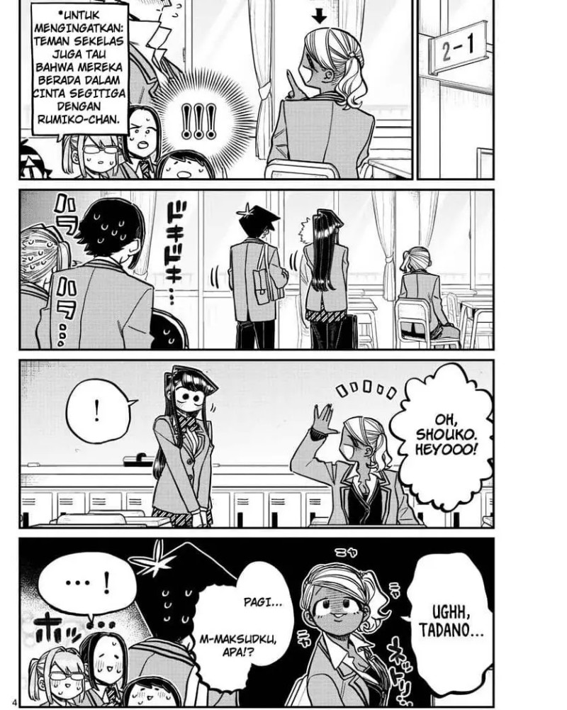 Komi-san wa Komyushou Desu Chapter 306 - halaman 4