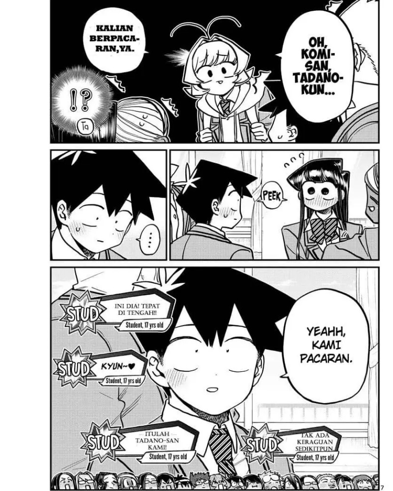 Komi-san wa Komyushou Desu Chapter 306 - halaman 7