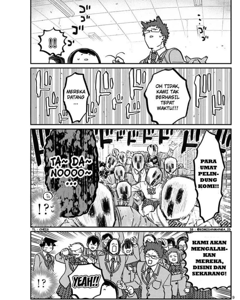 Komi-san wa Komyushou Desu Chapter 306 - halaman 9