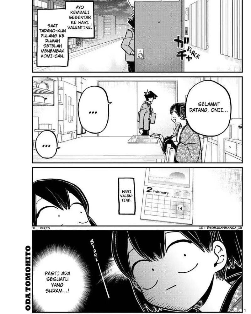 Komi-san wa Komyushou Desu Chapter 307 - halaman 1