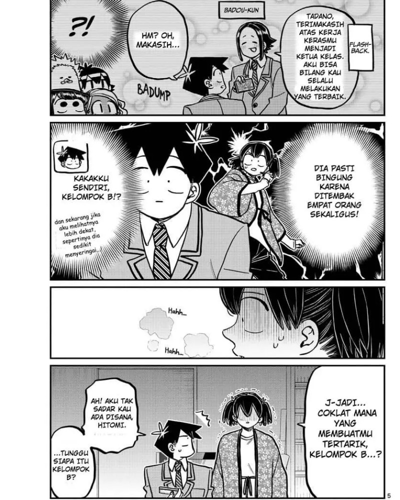 Komi-san wa Komyushou Desu Chapter 307 - halaman 5