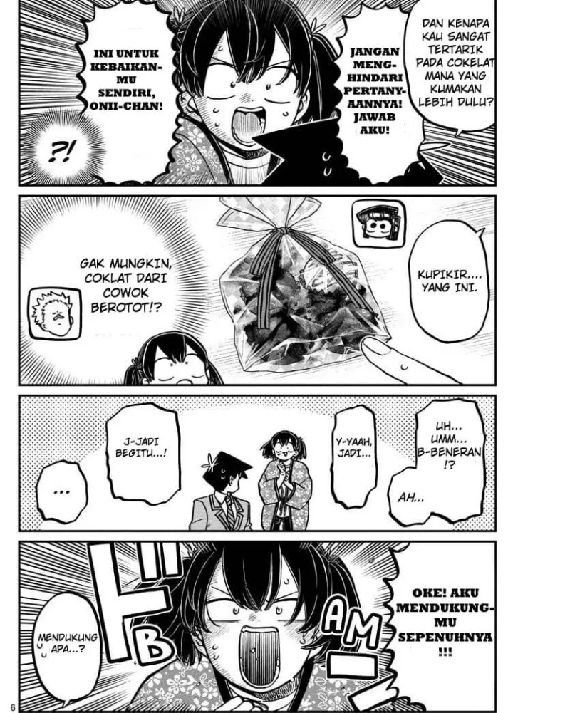 Komi-san wa Komyushou Desu Chapter 307 - halaman 6