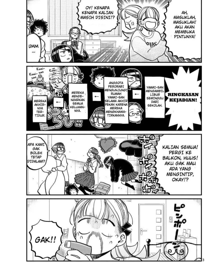 Komi-san wa Komyushou Desu Chapter 312 - halaman 3