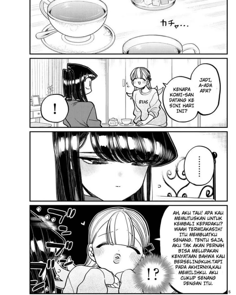 Komi-san wa Komyushou Desu Chapter 312 - halaman 5