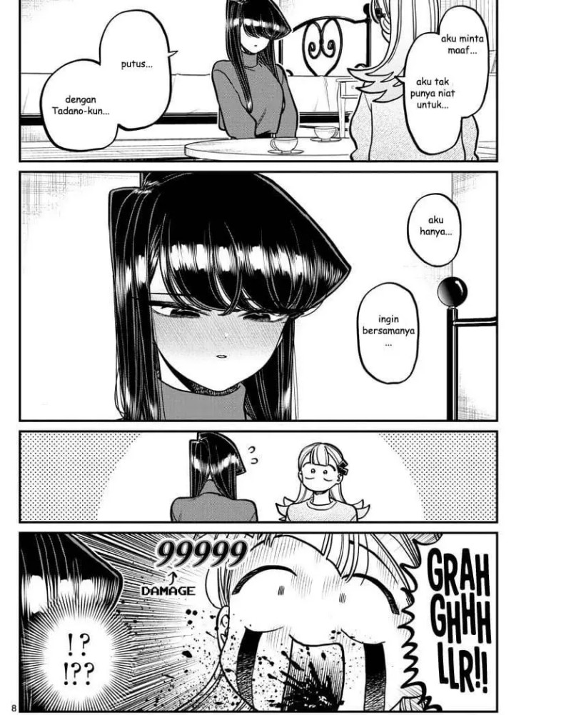 Komi-san wa Komyushou Desu Chapter 312 - halaman 8