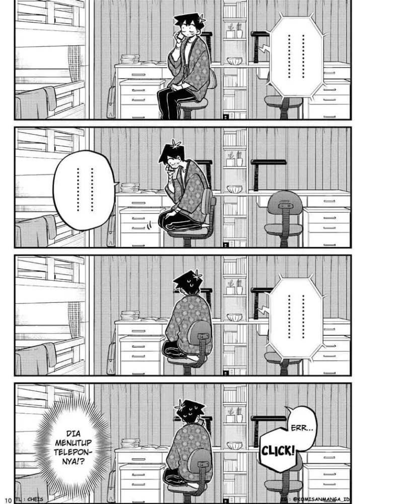 Komi-san wa Komyushou Desu Chapter 313 - halaman 10
