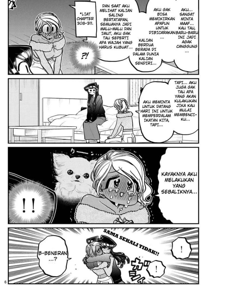 Komi-san wa Komyushou Desu Chapter 313 - halaman 6