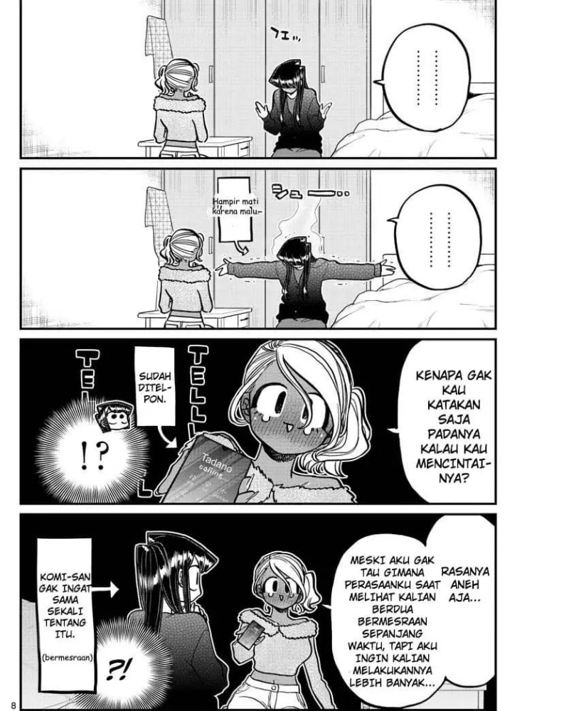 Komi-san wa Komyushou Desu Chapter 313 - halaman 8