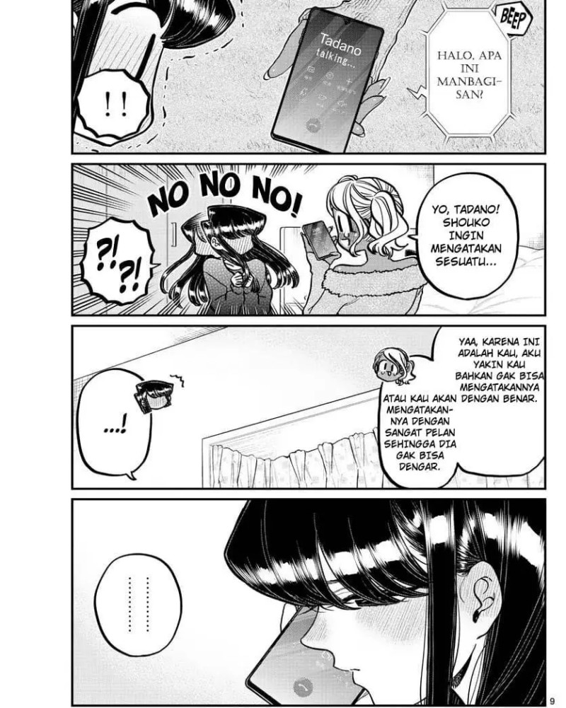 Komi-san wa Komyushou Desu Chapter 313 - halaman 9
