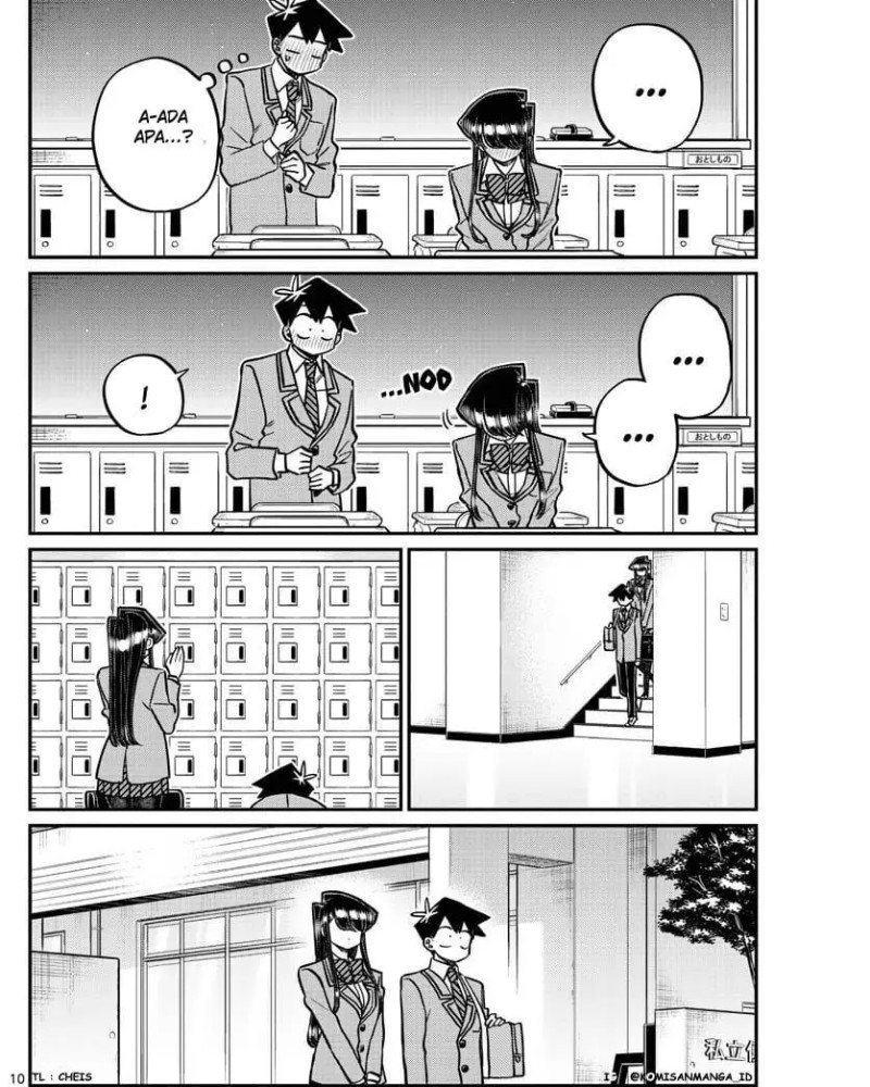 Komi-san wa Komyushou Desu Chapter 314 - halaman 10