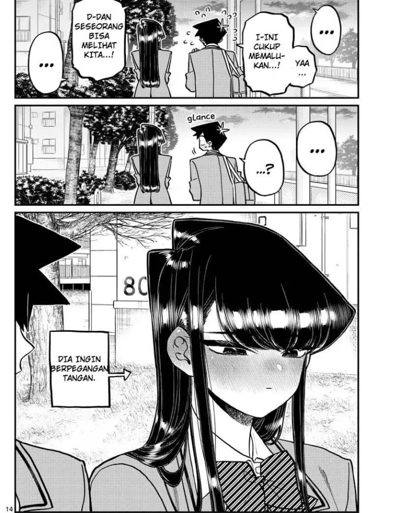 Komi-san wa Komyushou Desu Chapter 314 - halaman 14