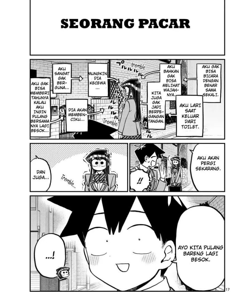 Komi-san wa Komyushou Desu Chapter 314 - halaman 17