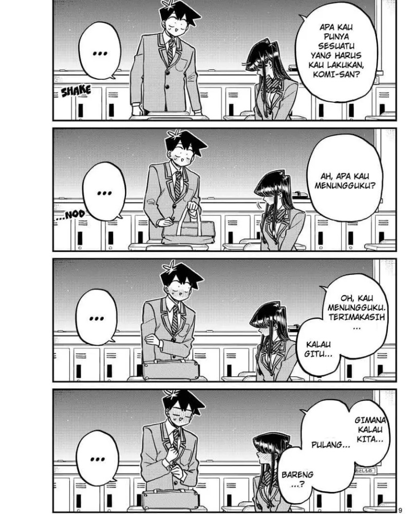 Komi-san wa Komyushou Desu Chapter 314 - halaman 9