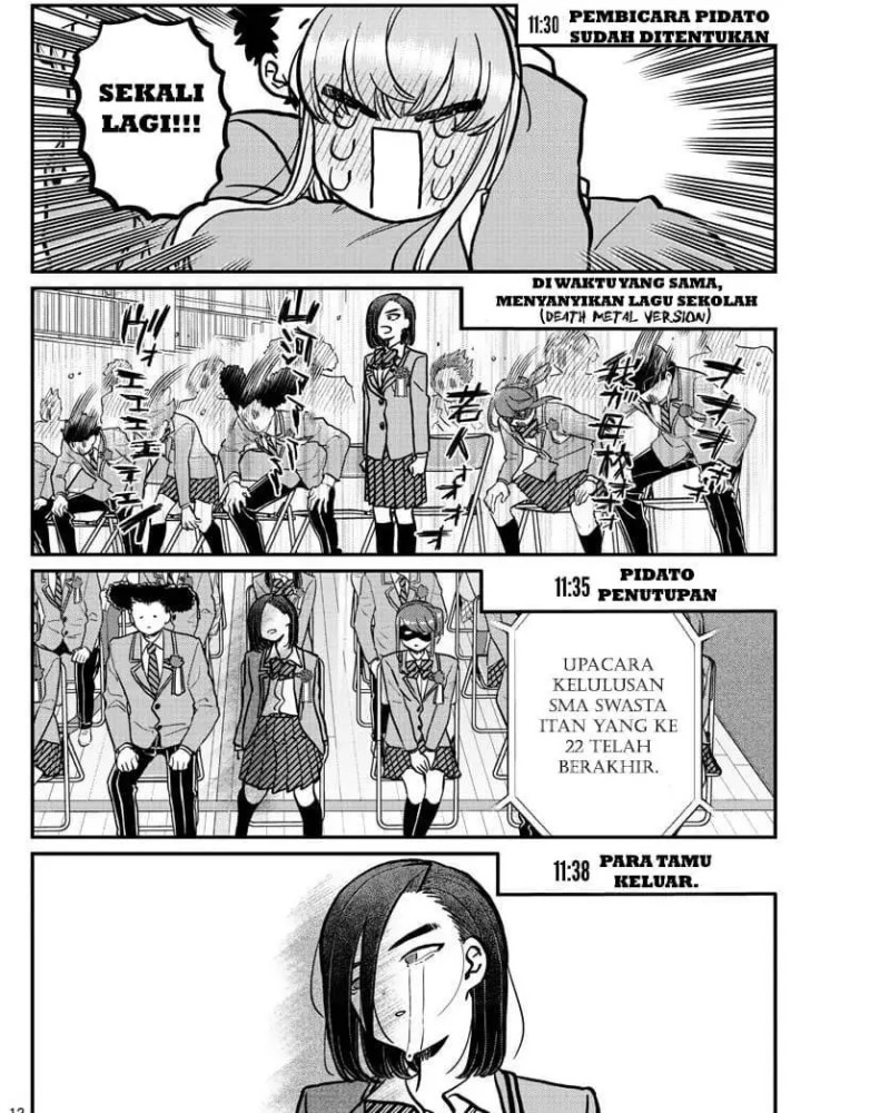 Komi-san wa Komyushou Desu Chapter 315 - halaman 12