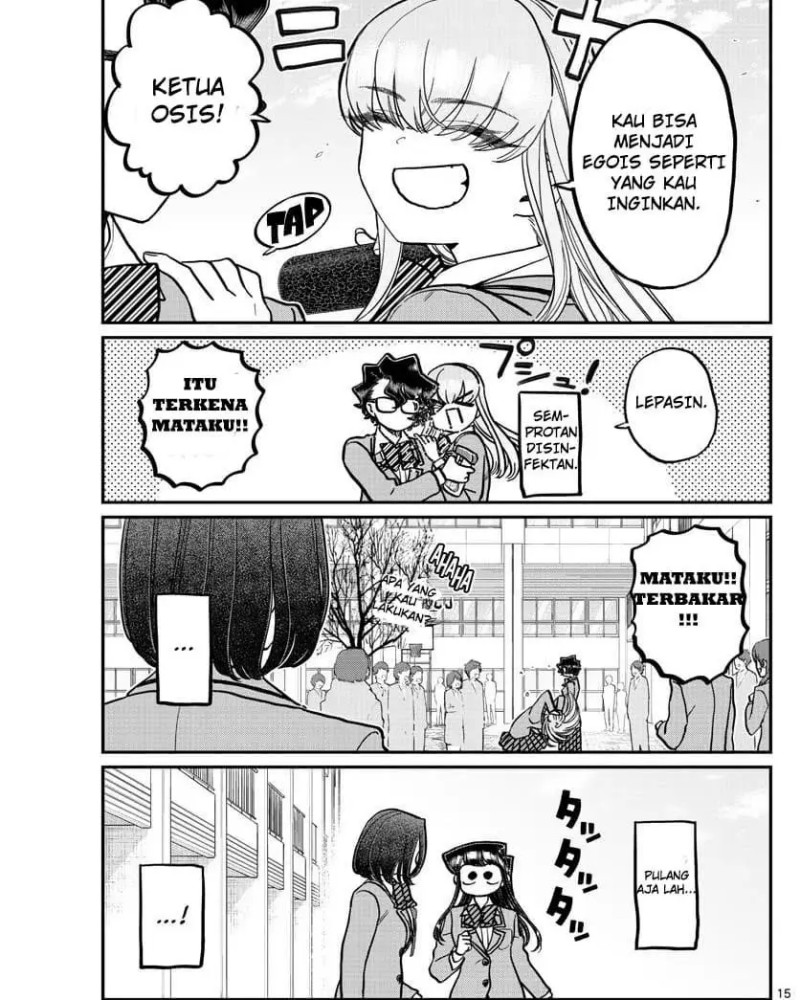 Komi-san wa Komyushou Desu Chapter 315 - halaman 15