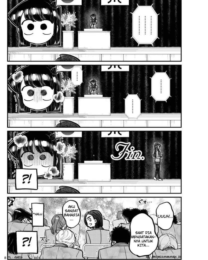 Komi-san wa Komyushou Desu Chapter 315 - halaman 8