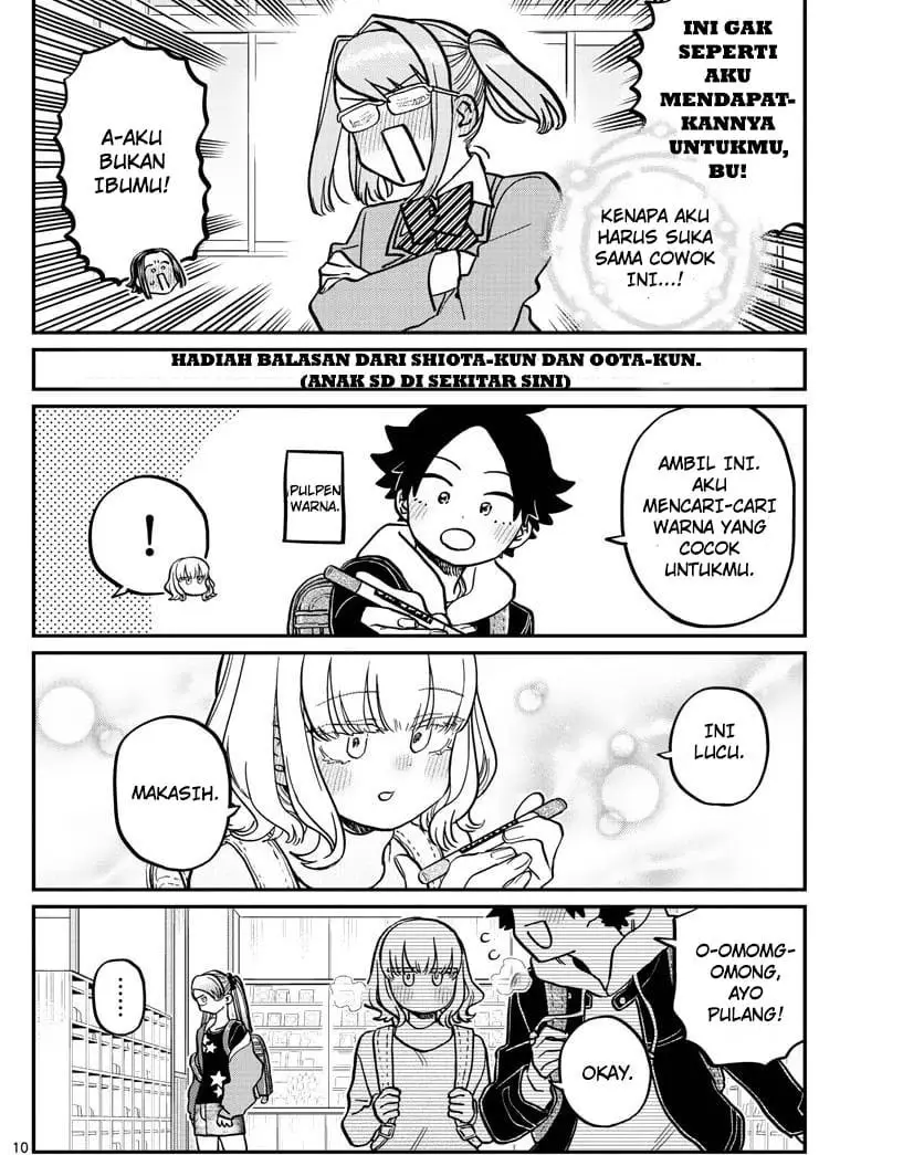 Komi-san wa Komyushou Desu Chapter 316 - halaman 10