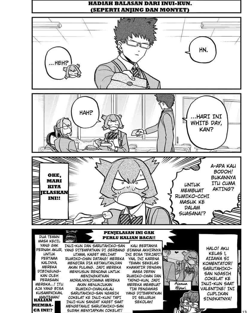 Komi-san wa Komyushou Desu Chapter 316 - halaman 13