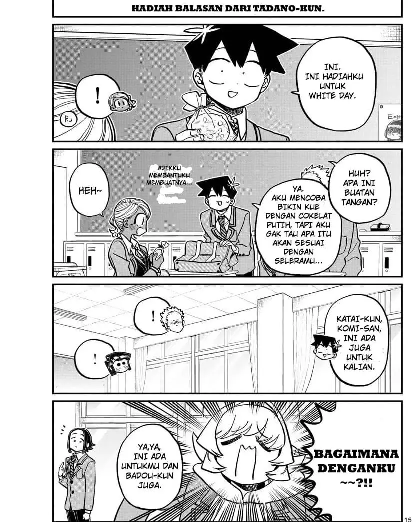 Komi-san wa Komyushou Desu Chapter 316 - halaman 15