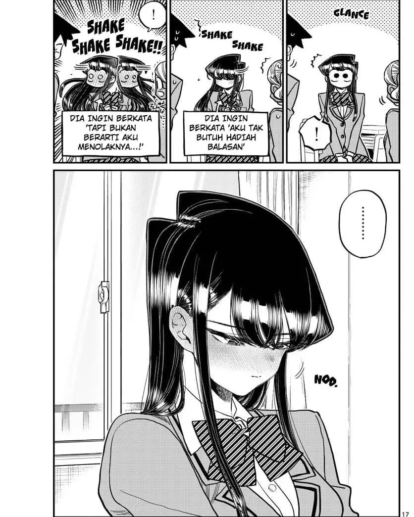 Komi-san wa Komyushou Desu Chapter 316 - halaman 17