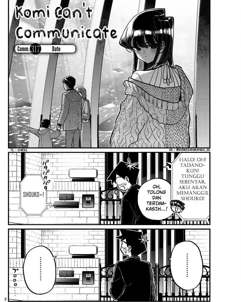 Komi-san wa Komyushou Desu Chapter 317 - halaman 2