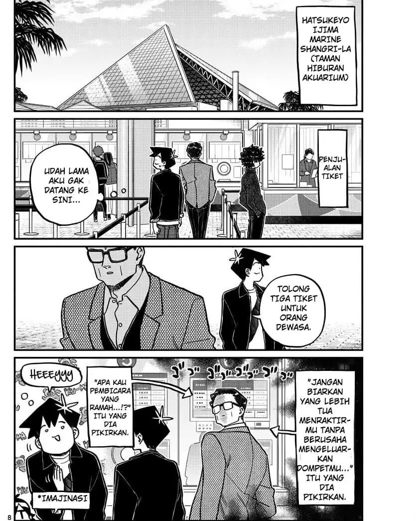 Komi-san wa Komyushou Desu Chapter 317 - halaman 8