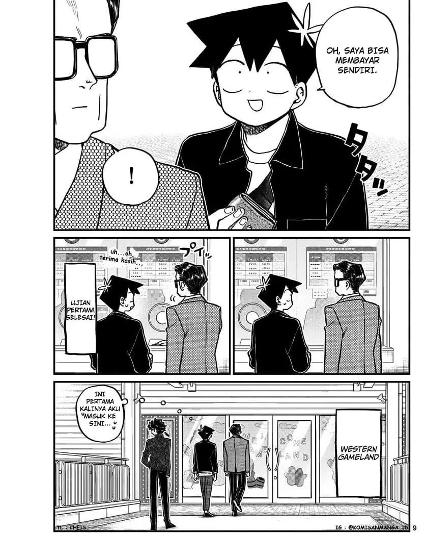 Komi-san wa Komyushou Desu Chapter 317 - halaman 9