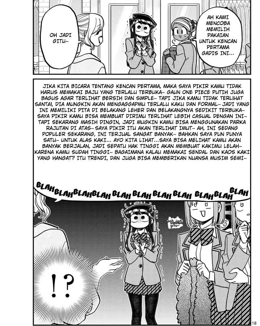 Komi-san wa Komyushou Desu Chapter 318 - halaman 17