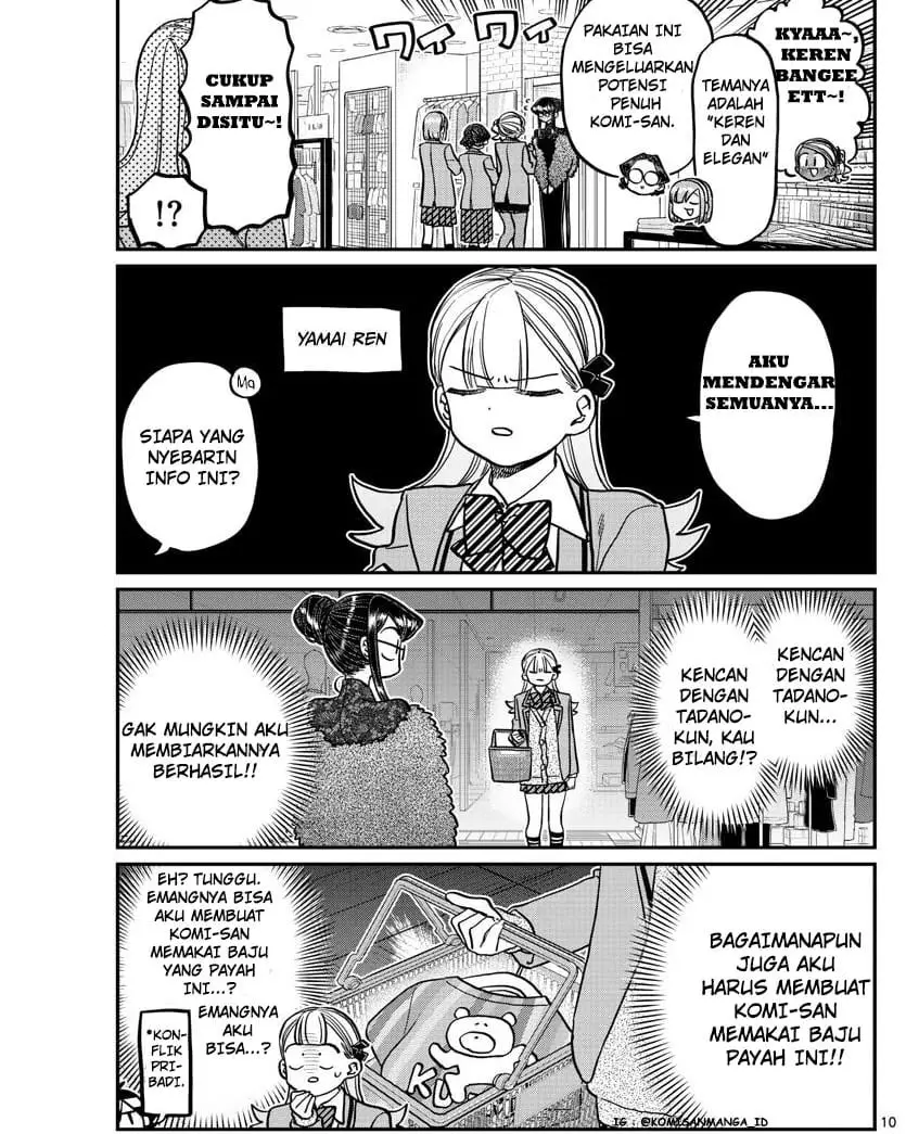 Komi-san wa Komyushou Desu Chapter 318 - halaman 9