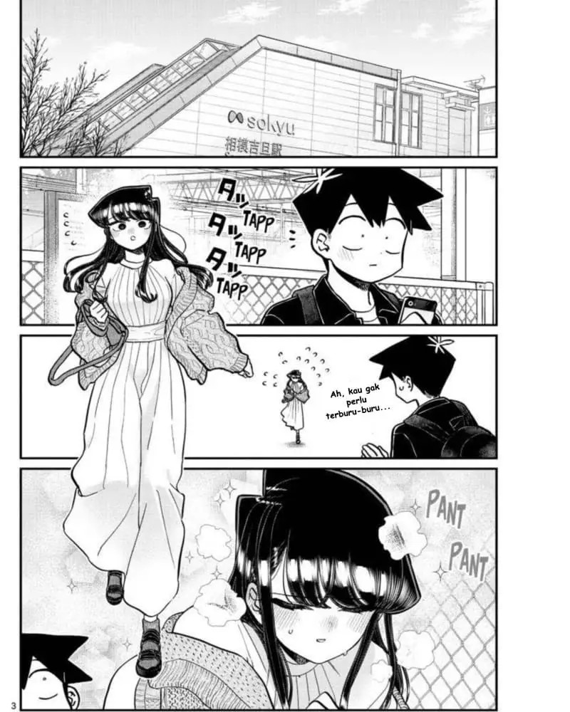 Komi-san wa Komyushou Desu Chapter 319 - halaman 3