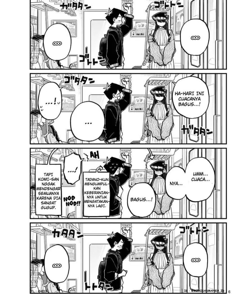 Komi-san wa Komyushou Desu Chapter 319 - halaman 6