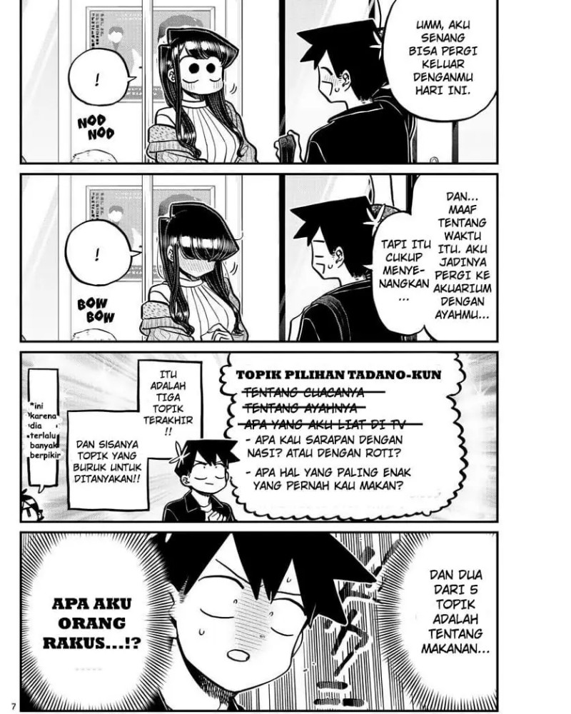 Komi-san wa Komyushou Desu Chapter 319 - halaman 7