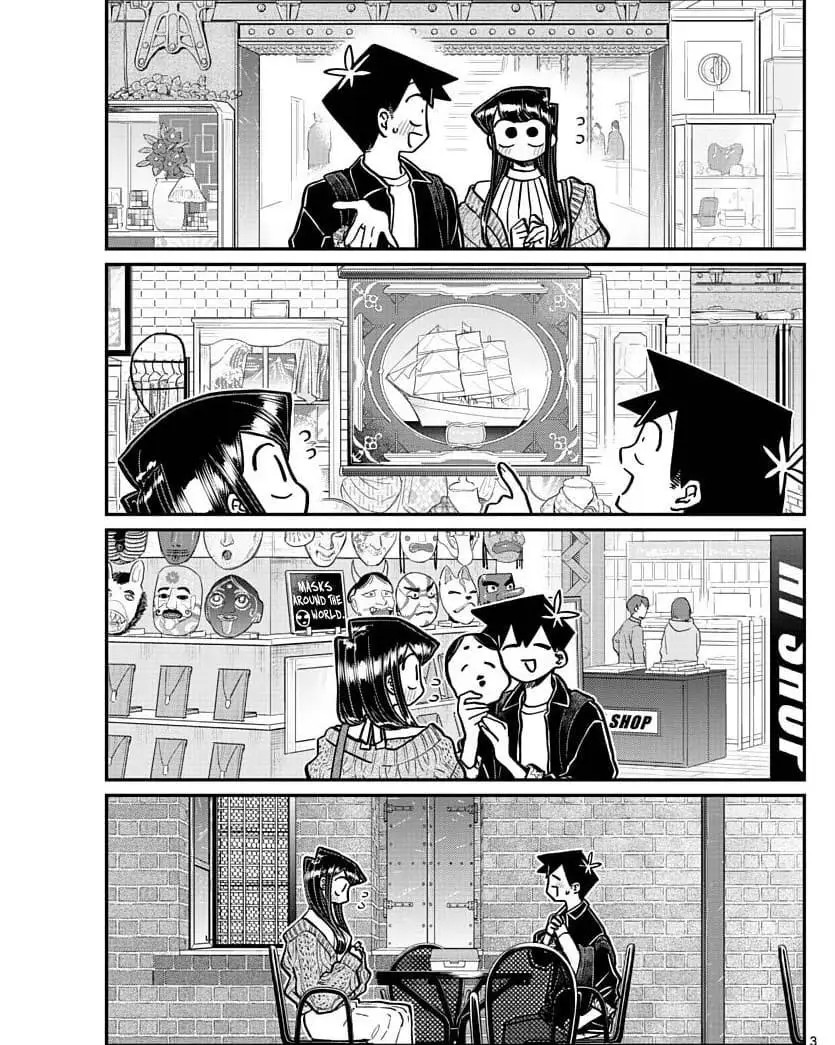 Komi-san wa Komyushou Desu Chapter 320 - halaman 3