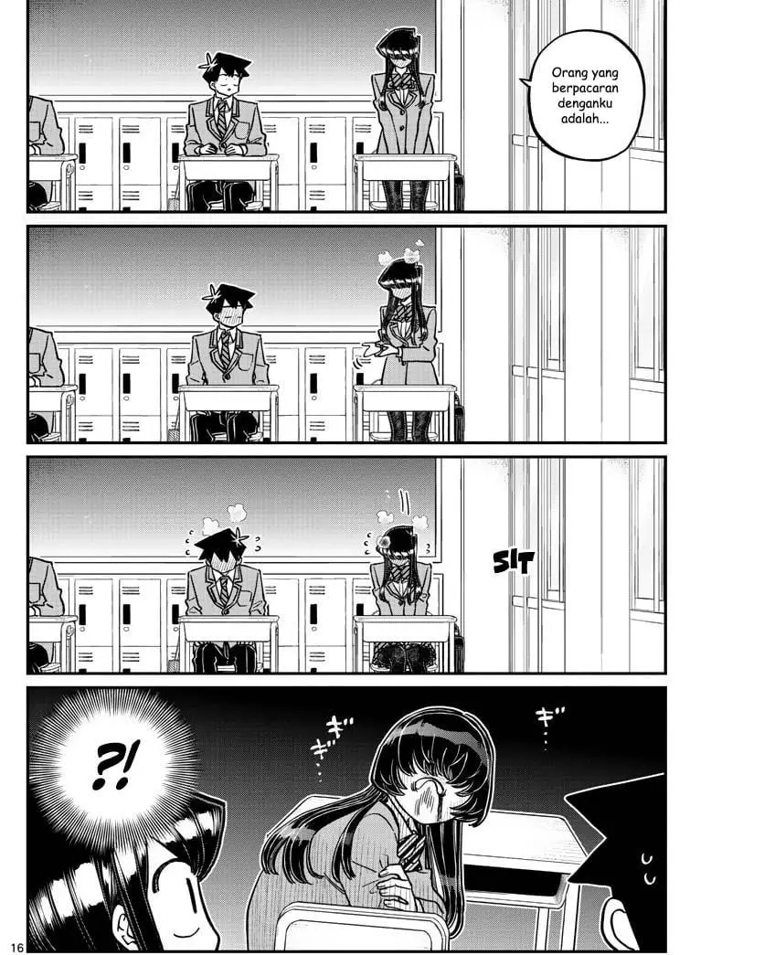 Komi-san wa Komyushou Desu Chapter 325 - halaman 16