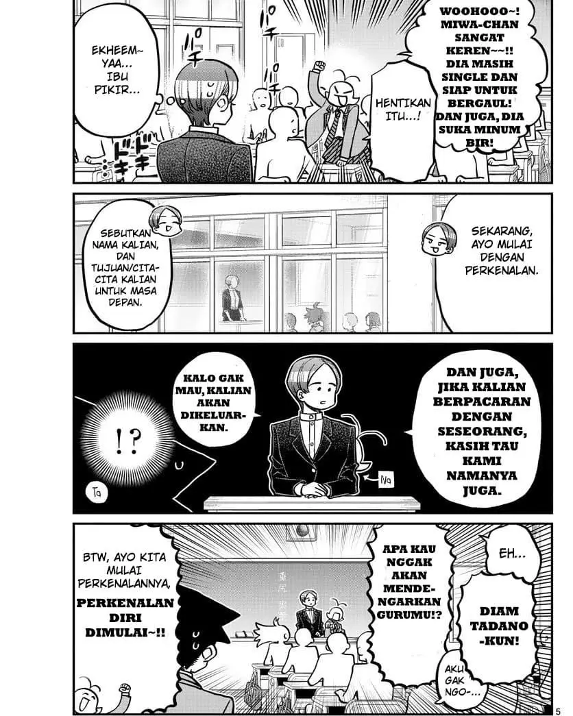 Komi-san wa Komyushou Desu Chapter 325 - halaman 5