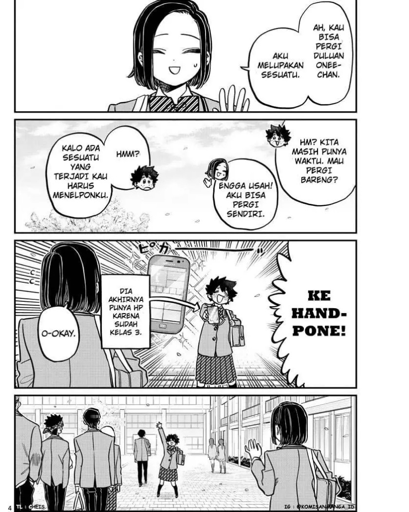 Komi-san wa Komyushou Desu Chapter 326 - halaman 4