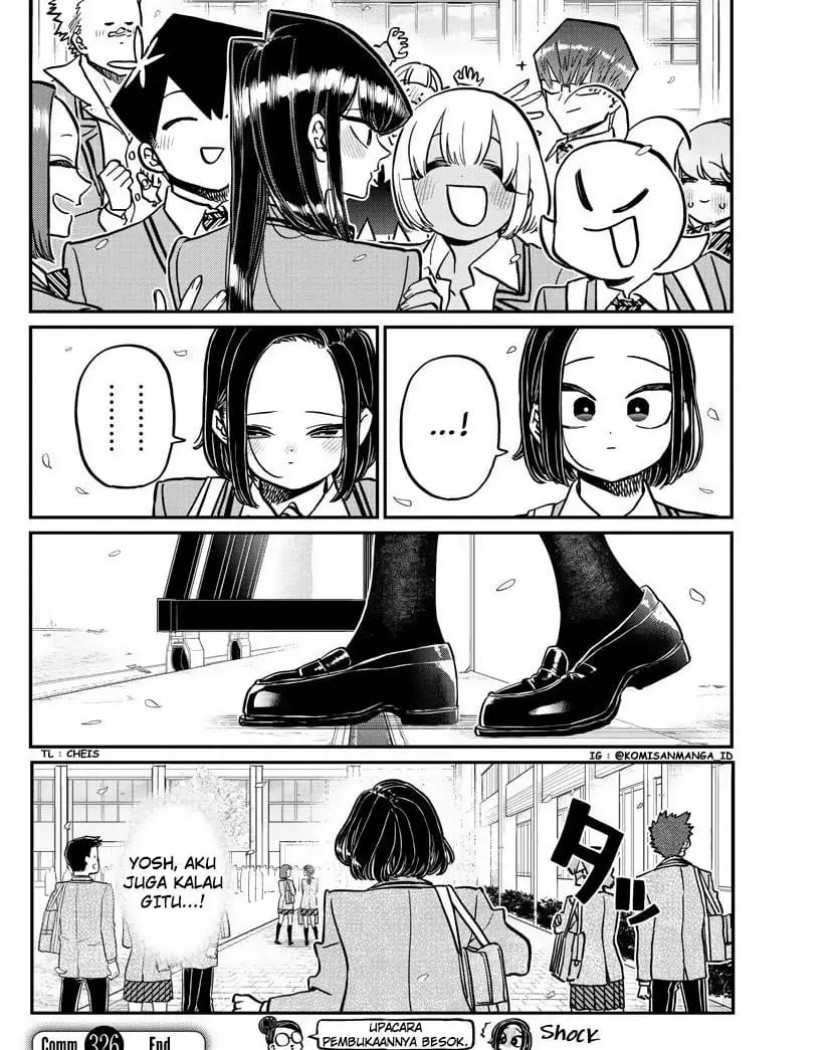Komi-san wa Komyushou Desu Chapter 326 - halaman 8