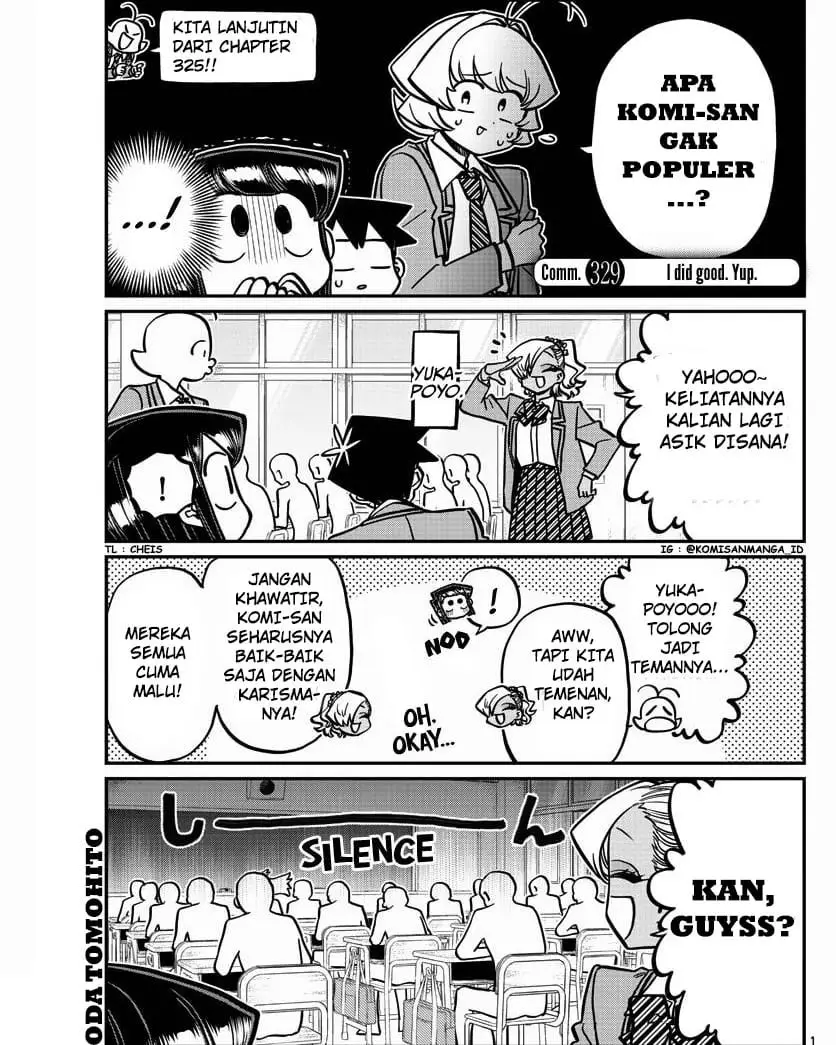 Komi-san wa Komyushou Desu Chapter 329 - halaman 1